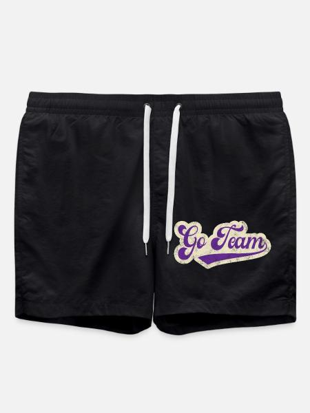 Go Team - Swim Trunks - black