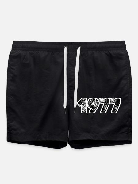 Year 1977 - Swim Trunks - black