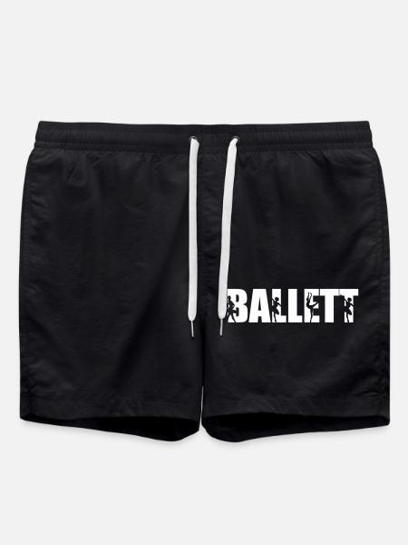ballet - Swim Trunks - black