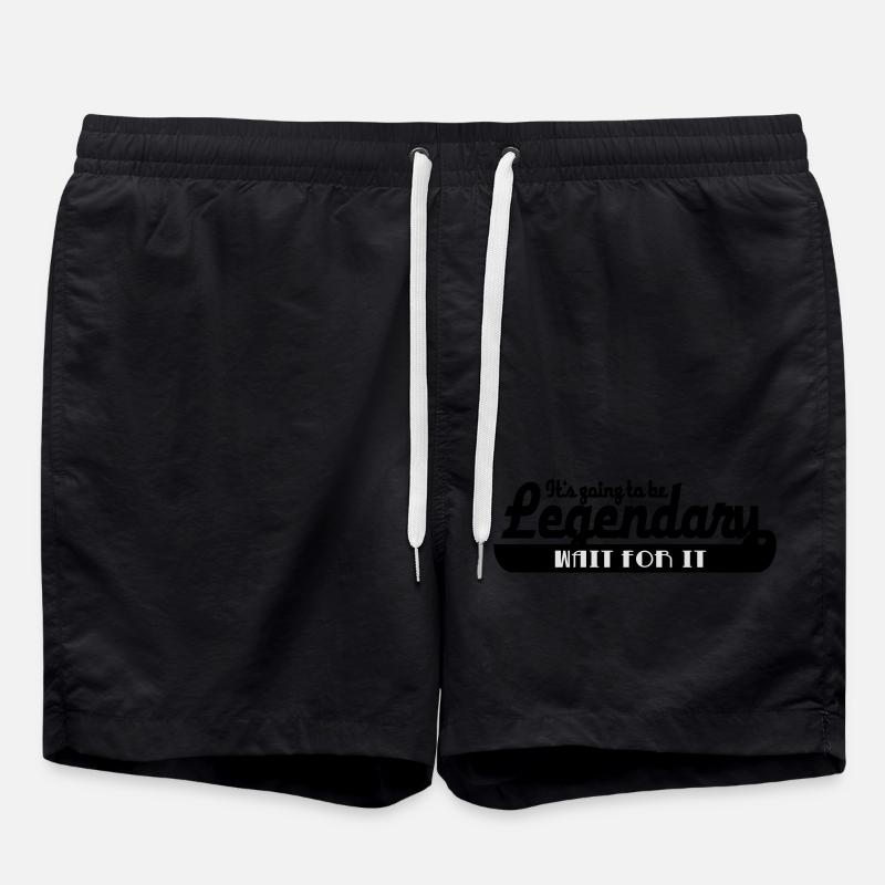 2541614 15068983 legendary - Badeshorts - Schwarz