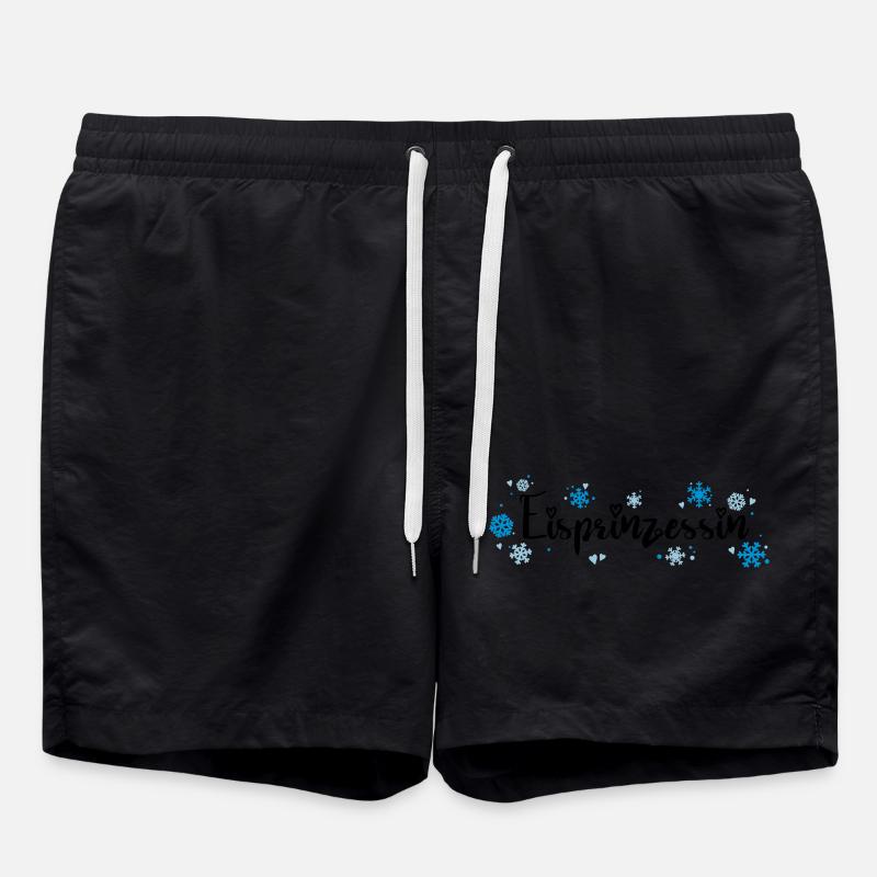 Ice Princess - Swim Trunks - black