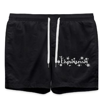 Ice Princess - Swim Trunks - black - Front - AI Model Male 185 light (185cm)