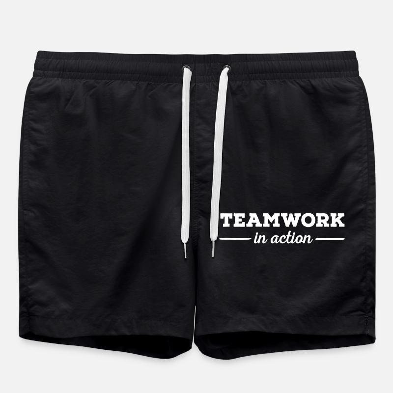 Teamwork - Swim Trunks - black