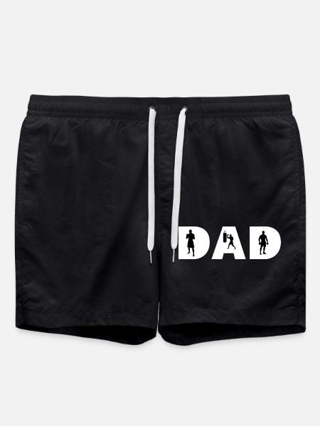 Dad Boxen - Badeshorts - Schwarz