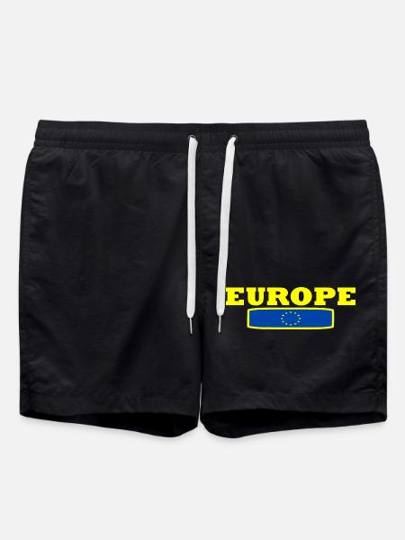 Europe - Swim Trunks - black