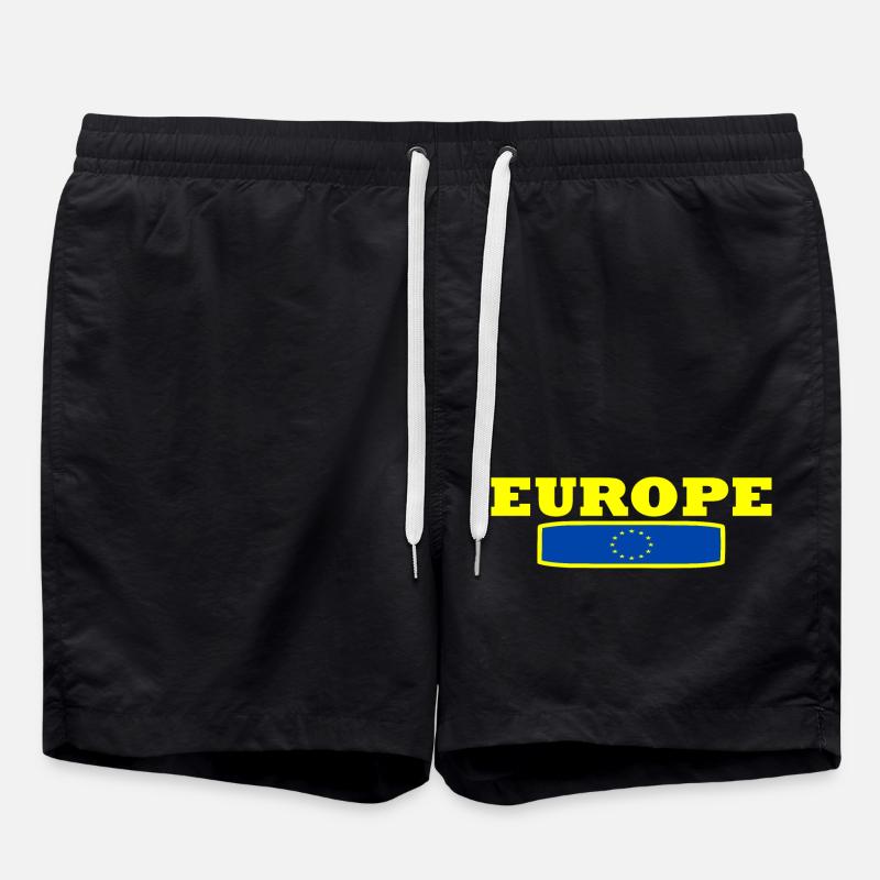 Europe - Swim Trunks - black