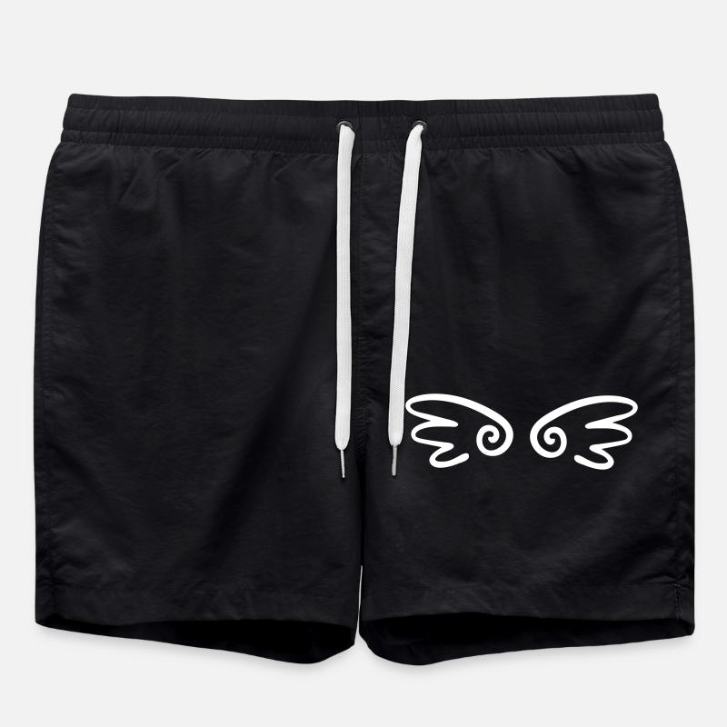aile - Short de bain - noir