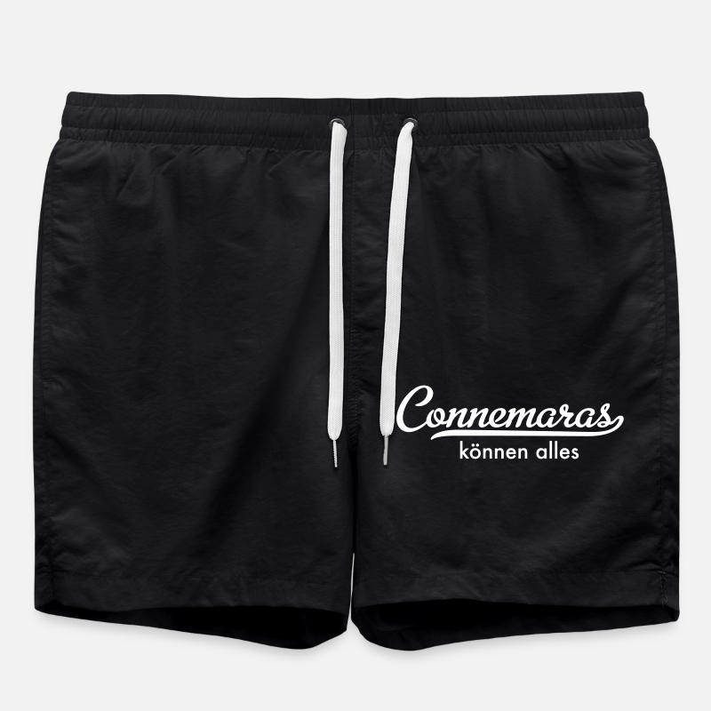 Poney du Connemara - Short de bain - noir