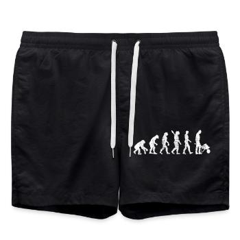 Artisan Tournevis Mécanicien Artisanat - Short de bain - noir - Devant - AI Model Male 185 light (185cm)