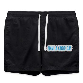 Bonne journée - Short de bain - noir - Devant - AI Model Male 185 light (185cm)