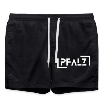 Pfalz - Badeshorts - Schwarz - Vorne - AI Model Male 185 light (185cm)