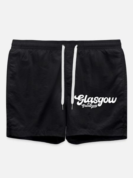 Glasgow Greatness, UK - Swim Trunks - black