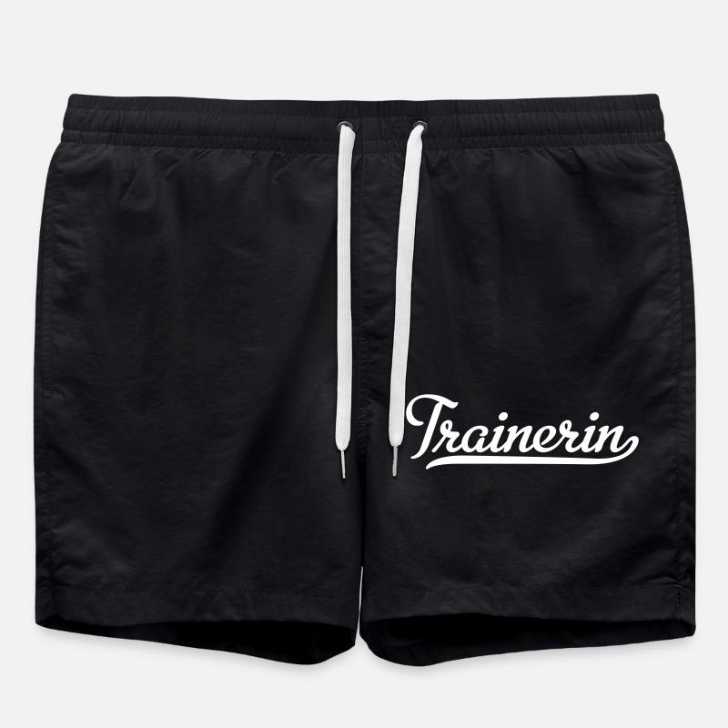 Trainerin - Badeshorts - Schwarz