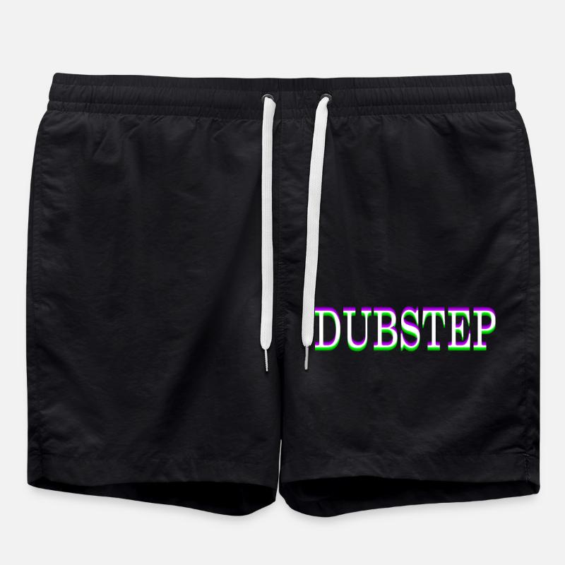 Dubstep - Swim Trunks - black