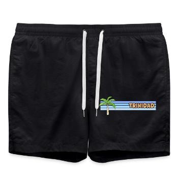 Vacances Trinidad - Short de bain - noir - Devant - AI Model Male 185 light (185cm)