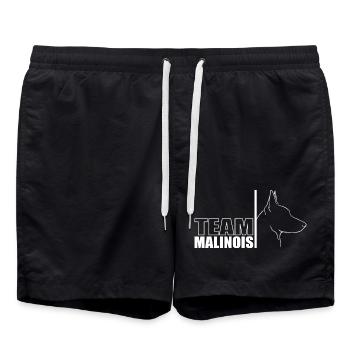 TEAM Malinois Chiens Chien Berger Wilsigns - Short de bain - noir - Devant - AI Model Male 185 light (185cm)