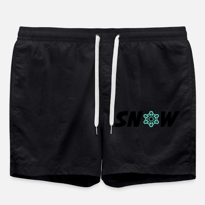 Snow Frost - Badeshorts - Schwarz