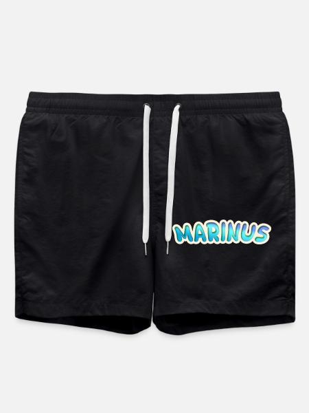 Marinus as a job - Swim Trunks - black