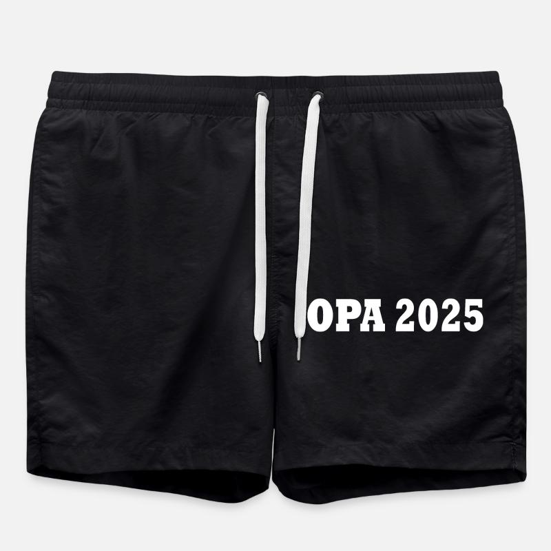 Papy 2025 - Short de bain - noir