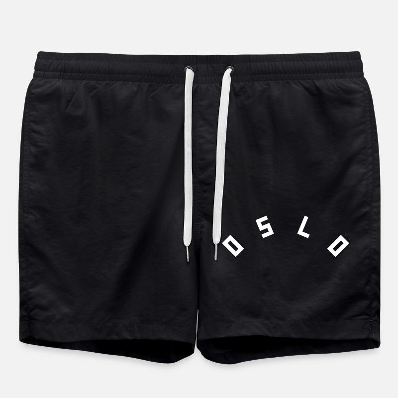 Oslo - Badeshorts - Schwarz