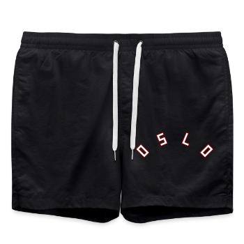 Oslo - Swim Trunks - black - Front - AI Model Male 185 light (185cm)