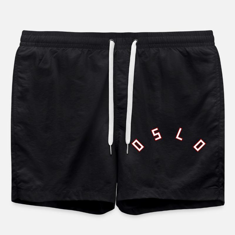 Oslo - Badeshorts - Schwarz