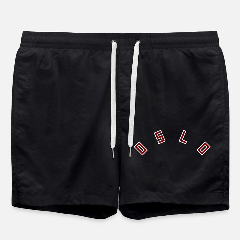 Oslo - Badeshorts - Schwarz