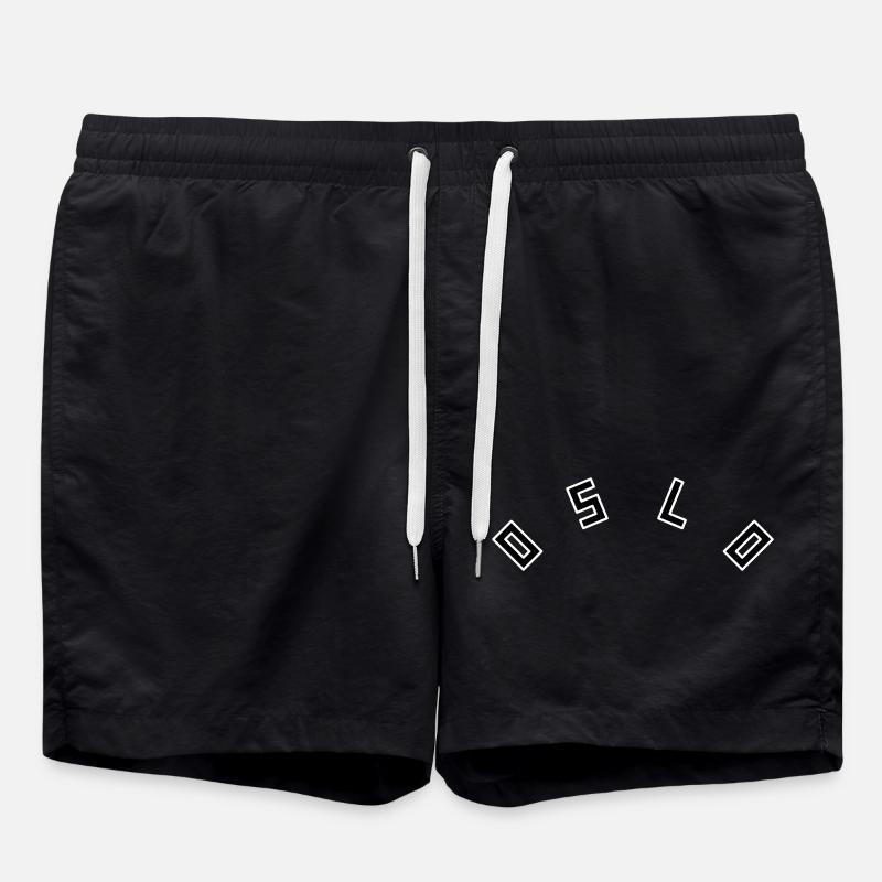 Oslo - Swim Trunks - black