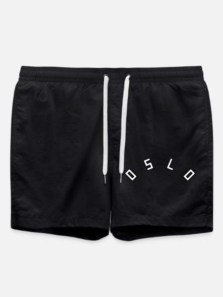 Oslo - Badeshorts - Schwarz