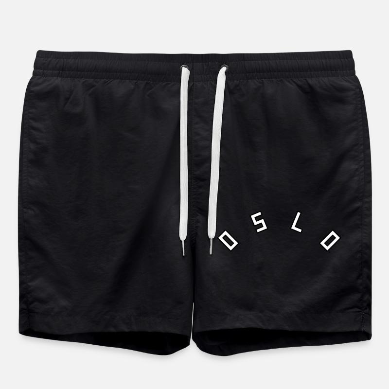 Oslo - Swim Trunks - black