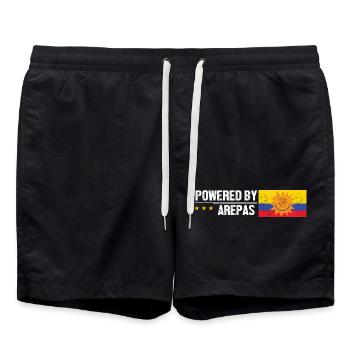 Colombie - Short de bain - noir - Devant - AI Model Male 185 light (185cm)