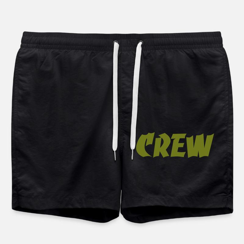 Crew - Badeshorts - Schwarz