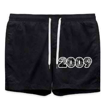 2009 - Short de bain - noir - Devant - AI Model Male 185 light (185cm)
