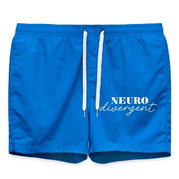 Célébrer la neurodivergence : des produits uniques - Short de bain - cobalt blue - Devant