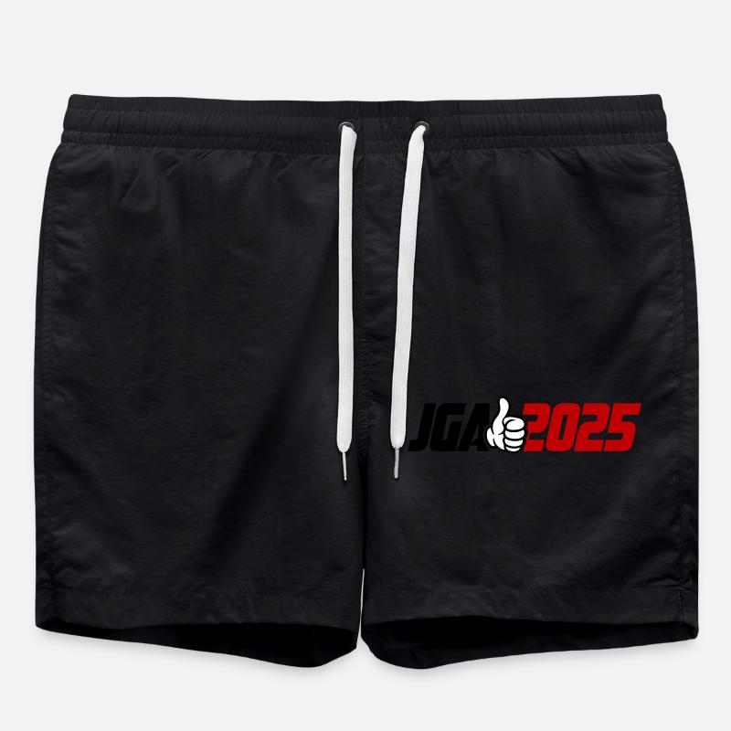Jga 2025 Junggesellenabschied - Badeshorts - Schwarz