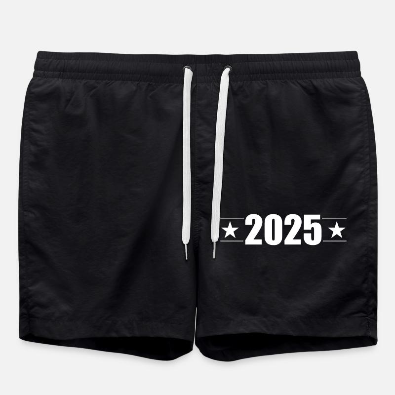 2025 year - Swim Trunks - black