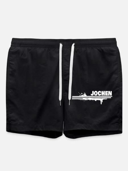 Gift for Jochen - Swim Trunks - black