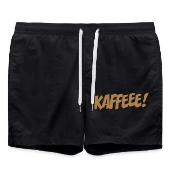 café - Short de bain - noir - Devant - AI Model Male 185 light (185cm)