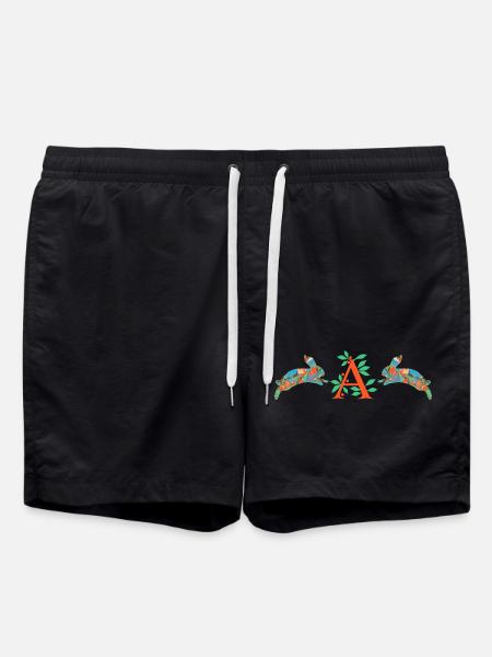 lapins e 4 a - Short de bain - noir