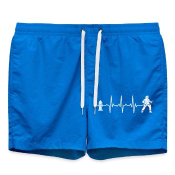 Pompier pompier battement de cœur - Short de bain - cobalt blue - Devant