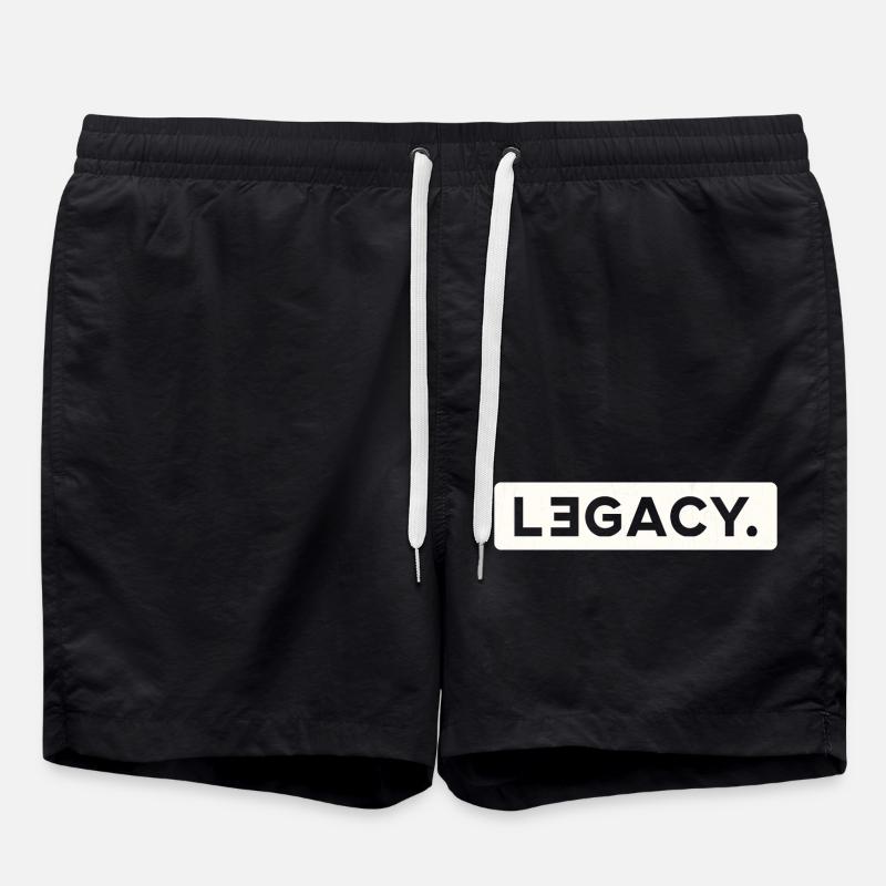 LEGEND & LEGACY - Short de bain - noir