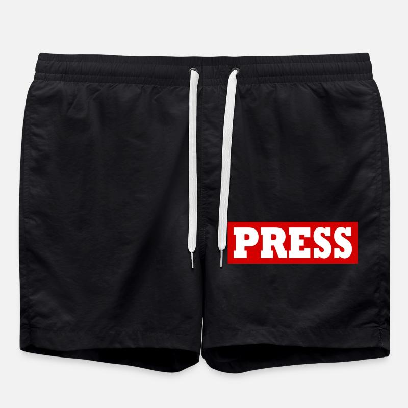 Press - Short de bain - noir