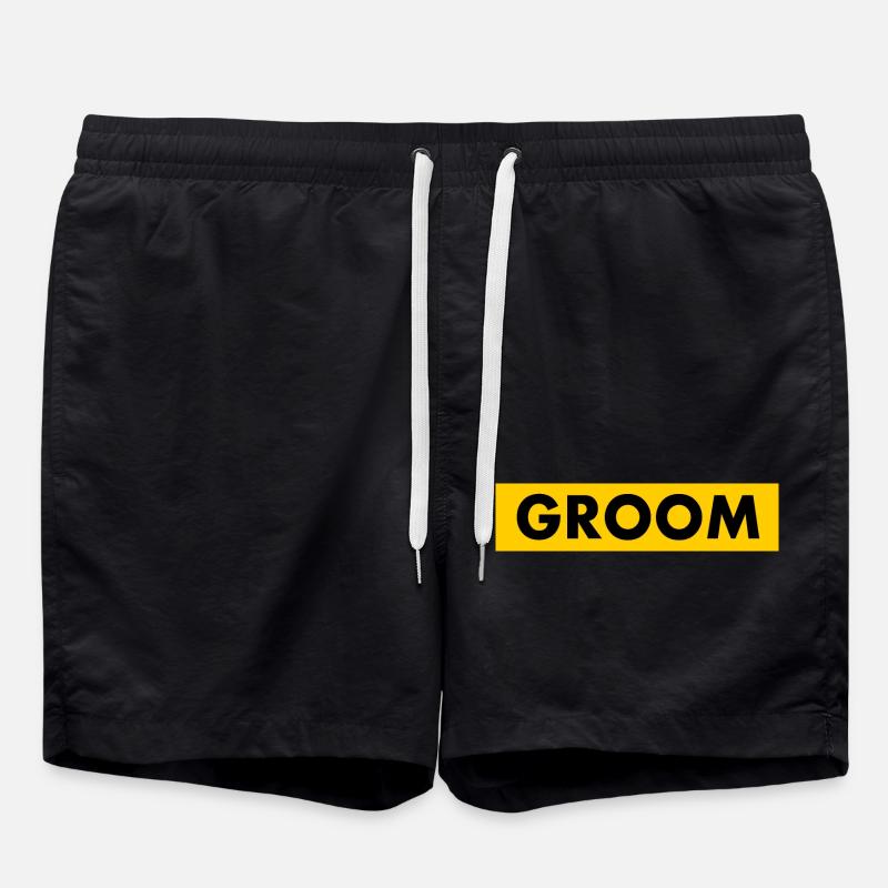 Groom - Swim Trunks - black