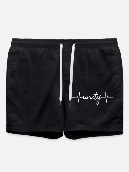 unity - Swim Trunks - black