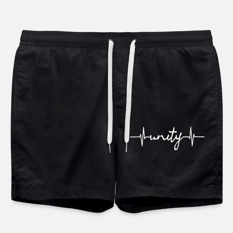 unity - Swim Trunks - black