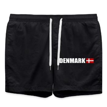 Danemark - Short de bain - noir - Devant - AI Model Male 185 light (185cm)