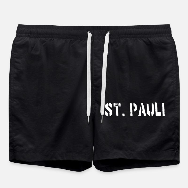 Hamburg St. Pauli - Swim Trunks - black