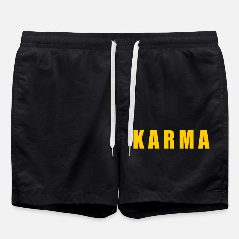 Karma - Short de bain - noir