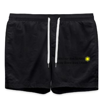 Voyage avant de mourir - Short de bain - noir - Devant - AI Model Male 185 light (185cm)