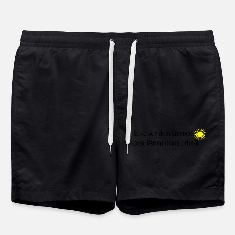 Journey before dying - Swim Trunks - black